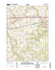 Swanton Ohio Historical topographic map, 1:24000 scale, 7.5 X 7.5 Minute, Year 2013
