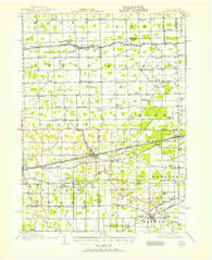 Swanton Ohio Historical topographic map, 1:62500 scale, 15 X 15 Minute, Year 1911
