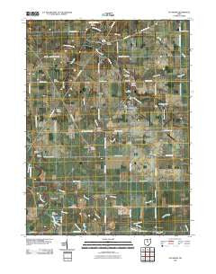 Sycamore Ohio Historical topographic map, 1:24000 scale, 7.5 X 7.5 Minute, Year 2010