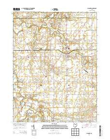 Sycamore Ohio Historical topographic map, 1:24000 scale, 7.5 X 7.5 Minute, Year 2013