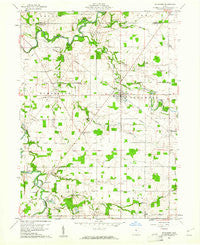 Sycamore Ohio Historical topographic map, 1:24000 scale, 7.5 X 7.5 Minute, Year 1960