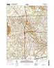 Sylvania Ohio Current topographic map, 1:24000 scale, 7.5 X 7.5 Minute, Year 2016