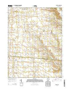 Thackery Ohio Historical topographic map, 1:24000 scale, 7.5 X 7.5 Minute, Year 2013