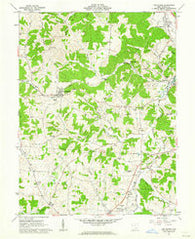 The Plains Ohio Historical topographic map, 1:24000 scale, 7.5 X 7.5 Minute, Year 1961