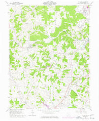 The Plains Ohio Historical topographic map, 1:24000 scale, 7.5 X 7.5 Minute, Year 1961