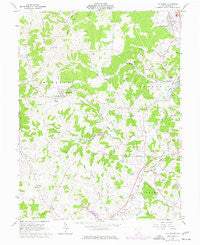 The Plains Ohio Historical topographic map, 1:24000 scale, 7.5 X 7.5 Minute, Year 1961