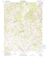 The Plains Ohio Historical topographic map, 1:24000 scale, 7.5 X 7.5 Minute, Year 1961