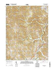 The Plains Ohio Historical topographic map, 1:24000 scale, 7.5 X 7.5 Minute, Year 2013