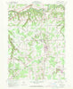Thompson Ohio Historical topographic map, 1:24000 scale, 7.5 X 7.5 Minute, Year 1960