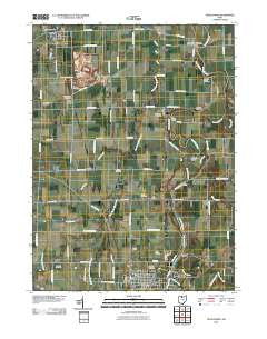 Tiffin North Ohio Historical topographic map, 1:24000 scale, 7.5 X 7.5 Minute, Year 2010