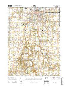Tiffin South Ohio Historical topographic map, 1:24000 scale, 7.5 X 7.5 Minute, Year 2013