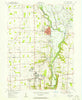 Tipp City Ohio Historical topographic map, 1:24000 scale, 7.5 X 7.5 Minute, Year 1955
