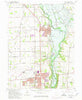 Tipp City Ohio Historical topographic map, 1:24000 scale, 7.5 X 7.5 Minute, Year 1965