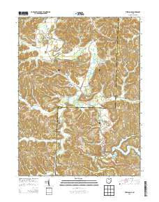 Tippecanoe Ohio Historical topographic map, 1:24000 scale, 7.5 X 7.5 Minute, Year 2013