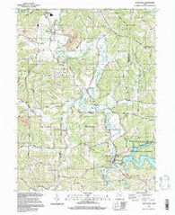 Tippecanoe Ohio Historical topographic map, 1:24000 scale, 7.5 X 7.5 Minute, Year 1994