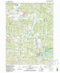 Tippecanoe Ohio Historical topographic map, 1:24000 scale, 7.5 X 7.5 Minute, Year 1994