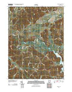 Toboso Ohio Historical topographic map, 1:24000 scale, 7.5 X 7.5 Minute, Year 2010
