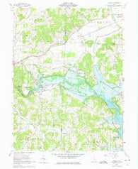 Toboso Ohio Historical topographic map, 1:24000 scale, 7.5 X 7.5 Minute, Year 1962