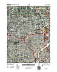 Toledo Ohio Historical topographic map, 1:24000 scale, 7.5 X 7.5 Minute, Year 2011