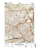 Toledo Ohio Current topographic map, 1:24000 scale, 7.5 X 7.5 Minute, Year 2016