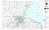Toledo Ohio Historical topographic map, 1:100000 scale, 30 X 60 Minute, Year 1986