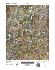 Trenton Ohio Historical topographic map, 1:24000 scale, 7.5 X 7.5 Minute, Year 2010