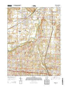 Trenton Ohio Historical topographic map, 1:24000 scale, 7.5 X 7.5 Minute, Year 2013