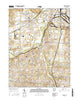 Trenton Ohio Current topographic map, 1:24000 scale, 7.5 X 7.5 Minute, Year 2016