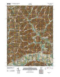 Trinway Ohio Historical topographic map, 1:24000 scale, 7.5 X 7.5 Minute, Year 2010