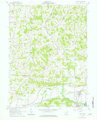 Trinway Ohio Historical topographic map, 1:24000 scale, 7.5 X 7.5 Minute, Year 1962