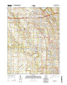 Trotwood Ohio Historical topographic map, 1:24000 scale, 7.5 X 7.5 Minute, Year 2013