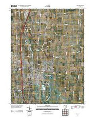Troy Ohio Historical topographic map, 1:24000 scale, 7.5 X 7.5 Minute, Year 2010