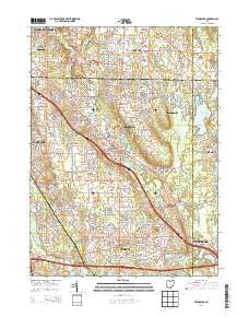 Twinsburg Ohio Historical topographic map, 1:24000 scale, 7.5 X 7.5 Minute, Year 2013