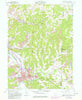 Uhrichsville Ohio Historical topographic map, 1:24000 scale, 7.5 X 7.5 Minute, Year 1961