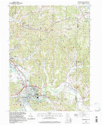 Uhrichsville Ohio Historical topographic map, 1:24000 scale, 7.5 X 7.5 Minute, Year 1994