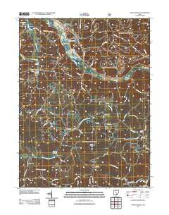 Union Furnace Ohio Historical topographic map, 1:24000 scale, 7.5 X 7.5 Minute, Year 2011