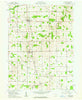 Uniopolis Ohio Historical topographic map, 1:24000 scale, 7.5 X 7.5 Minute, Year 1961