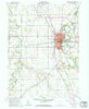 Upper Sandusky Ohio Historical topographic map, 1:24000 scale, 7.5 X 7.5 Minute, Year 1960