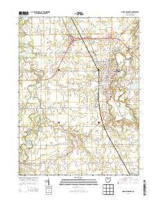 Upper Sandusky Ohio Historical topographic map, 1:24000 scale, 7.5 X 7.5 Minute, Year 2013