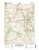 Upper Sandusky Ohio Current topographic map, 1:24000 scale, 7.5 X 7.5 Minute, Year 2016