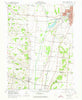 Urbana West Ohio Historical topographic map, 1:24000 scale, 7.5 X 7.5 Minute, Year 1961
