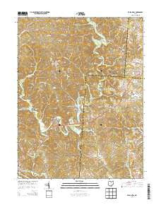 Vales Mills Ohio Historical topographic map, 1:24000 scale, 7.5 X 7.5 Minute, Year 2013