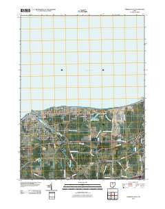 Vermilion East Ohio Historical topographic map, 1:24000 scale, 7.5 X 7.5 Minute, Year 2010