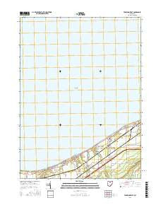 Vermilion West Ohio Current topographic map, 1:24000 scale, 7.5 X 7.5 Minute, Year 2016