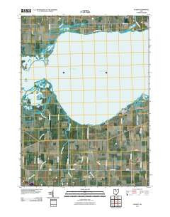 Vickery Ohio Historical topographic map, 1:24000 scale, 7.5 X 7.5 Minute, Year 2010