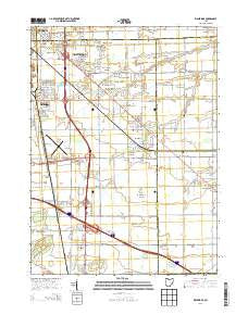 Walbridge Ohio Historical topographic map, 1:24000 scale, 7.5 X 7.5 Minute, Year 2013
