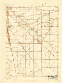 Walbridge Ohio Historical topographic map, 1:24000 scale, 7.5 X 7.5 Minute, Year 1935