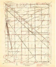 Walbridge Ohio Historical topographic map, 1:31680 scale, 7.5 X 7.5 Minute, Year 1938