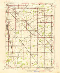 Walbridge Ohio Historical topographic map, 1:31680 scale, 7.5 X 7.5 Minute, Year 1938