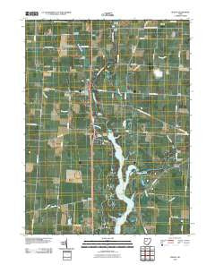 Waldo Ohio Historical topographic map, 1:24000 scale, 7.5 X 7.5 Minute, Year 2010